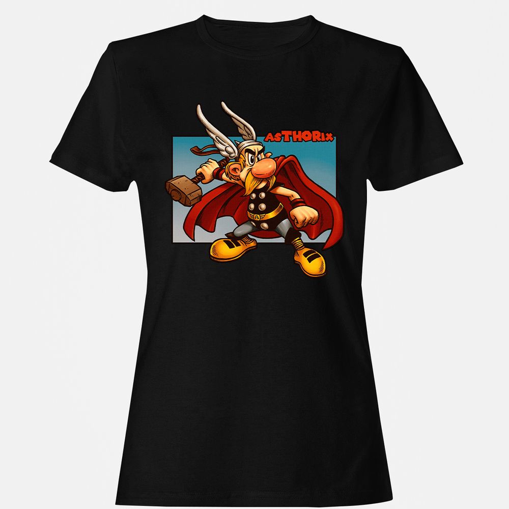 Women's T-Shirt - 8E2FL1MX - Black - 1
