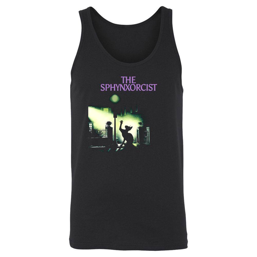 Unisex Jersey Tank - 6R93J9RT - Black - 1