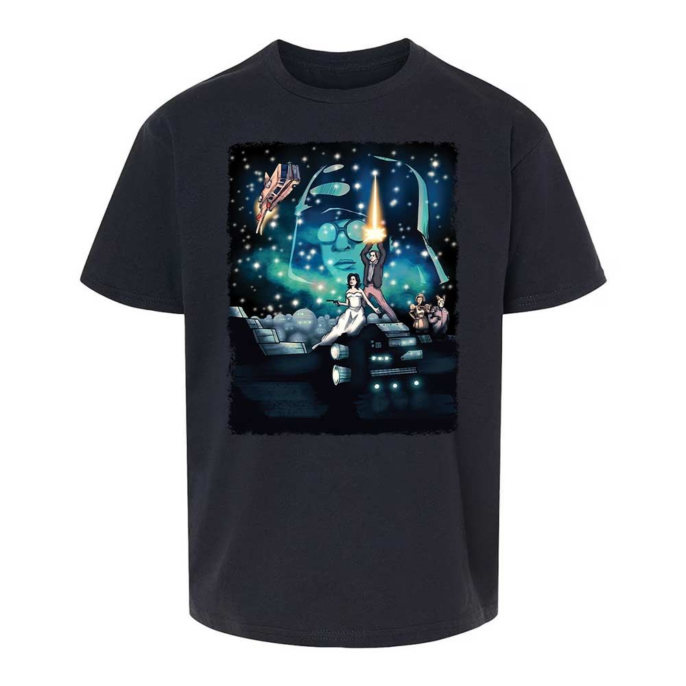 Kids T-Shirt - LAH3V8KH - Black - 1