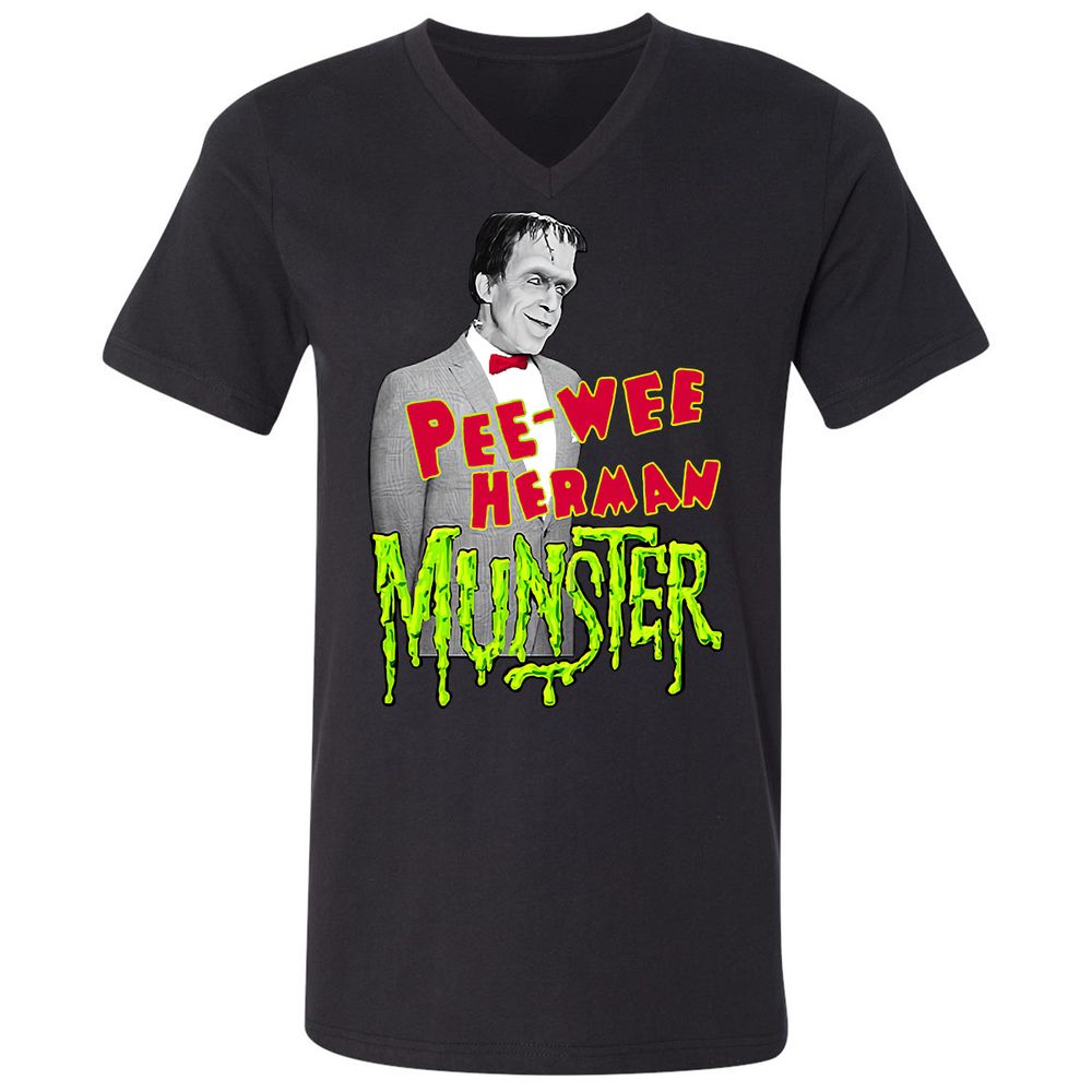 Unisex V-Neck T-Shirt - WEEKLD2D - Black - 1