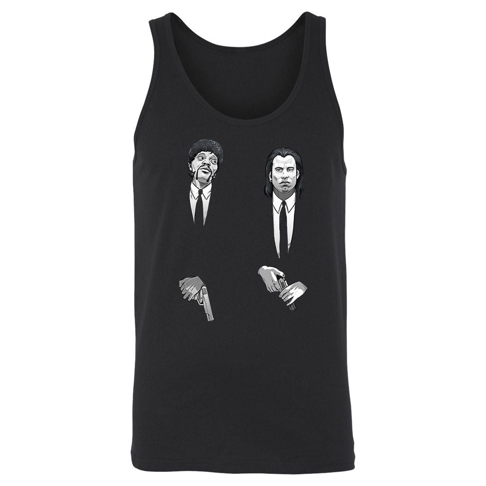 Unisex Jersey Tank - P9XZ8XYF - Black - 1