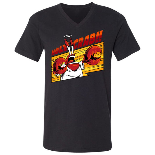 Unisex V-Neck T-Shirt - 9KQY65US - Black - 1