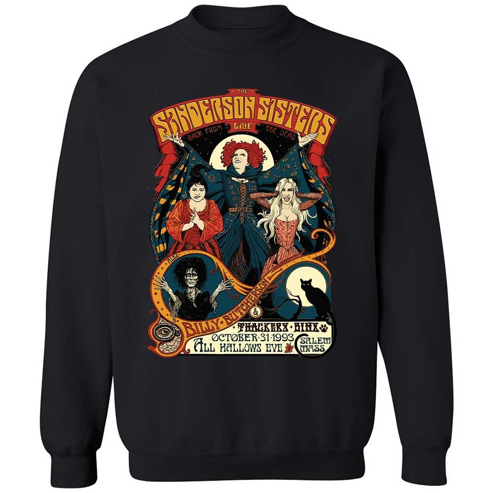 Classic Unisex Sweatshirt - HSA9SVJH - Black - 1
