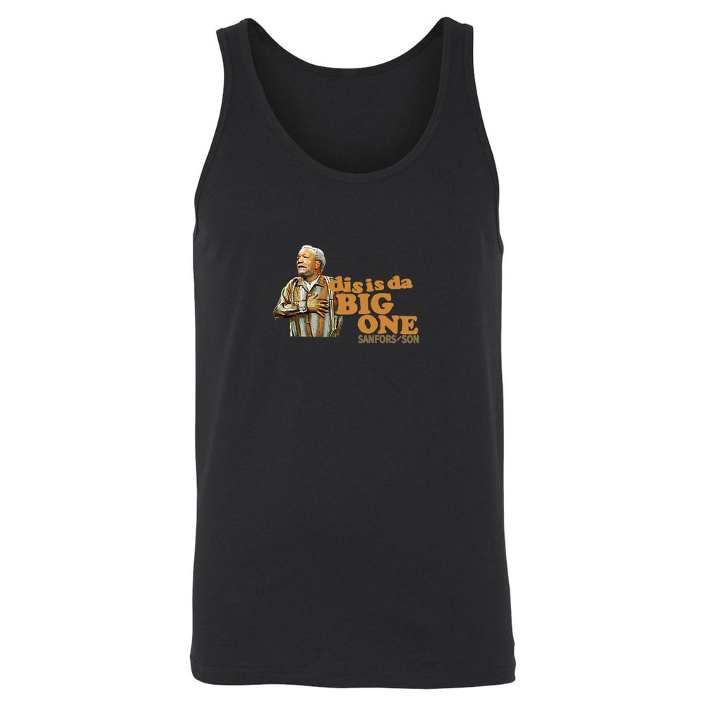 Unisex Jersey Tank - 9J5FZ99E - Black - 1