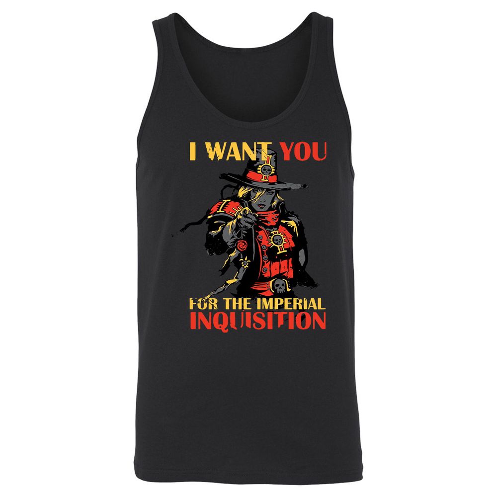 Unisex Jersey Tank - DAEPH539 - Black - 1