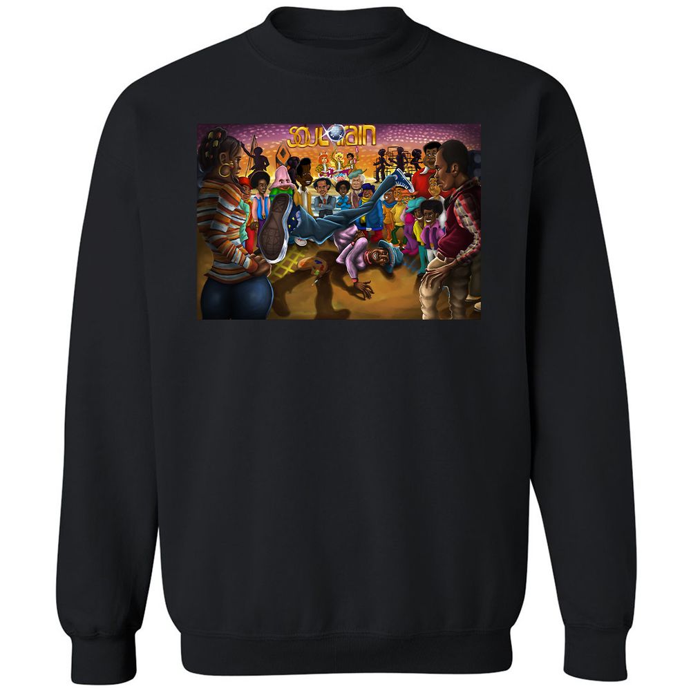 Classic Unisex Sweatshirt - WT65PBTF - Black - 1