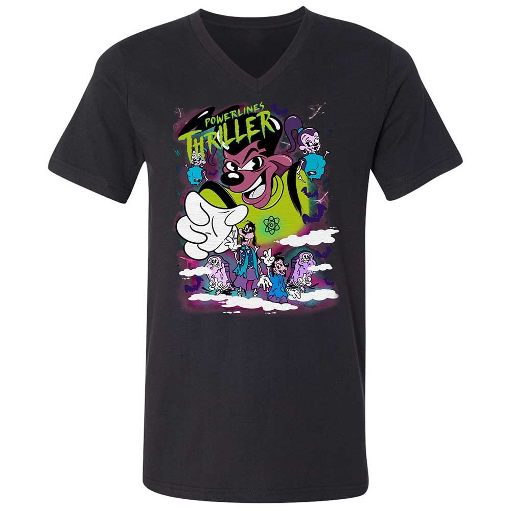 Vintage Pop Cartoon Horror Mashup - Black - 1