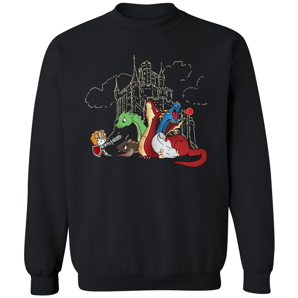 Classic Unisex Sweatshirt - 3F21793Z - Black - 1