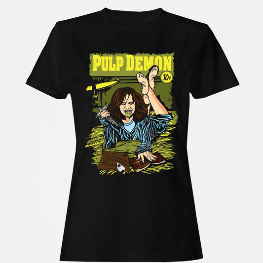 Women's T-Shirt - A2WZBV7P - Black - 1