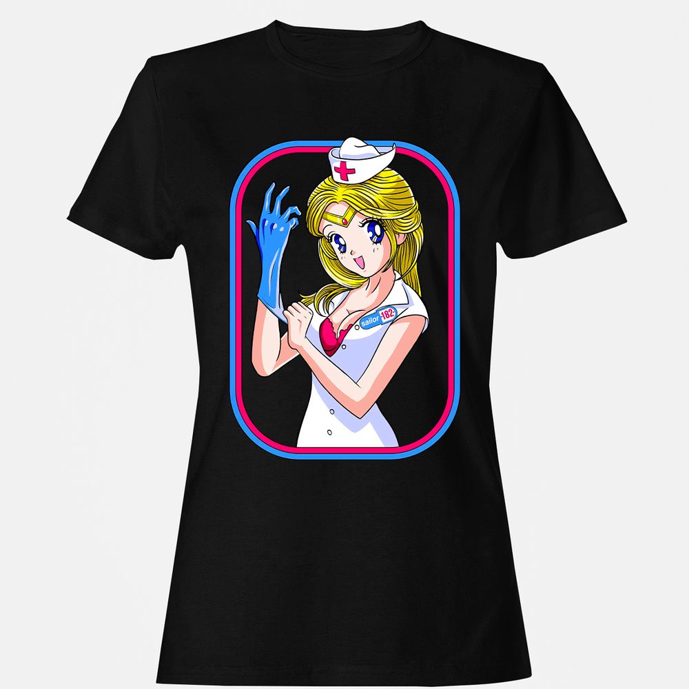 Women's T-Shirt - UMQHJGJN - Black - 1