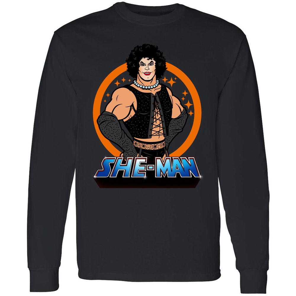 Long Sleeve T-Shirt - W15UHS7N - Black - 1