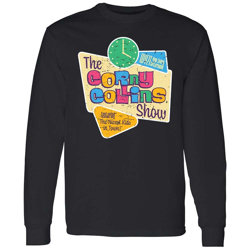 Long Sleeve T-Shirt - V8JA5TKS - Black - 1