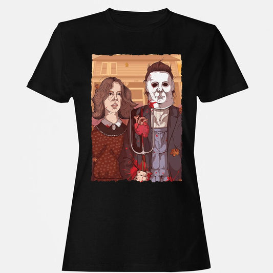 Women's T-Shirt - W82Z2YNA - Black - 1