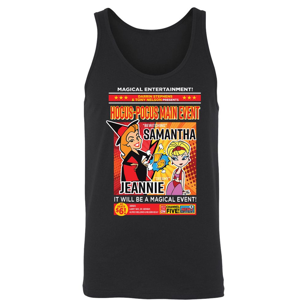 Unisex Jersey Tank - FR7FF6GX - Black - 1