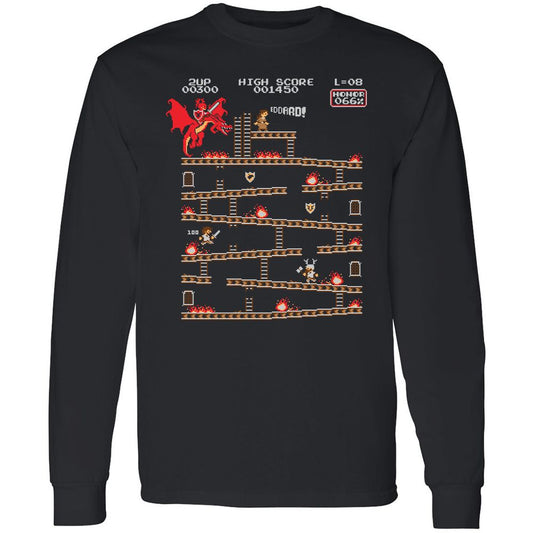 Long Sleeve T-Shirt - 3UL1MVSC - Black - 1