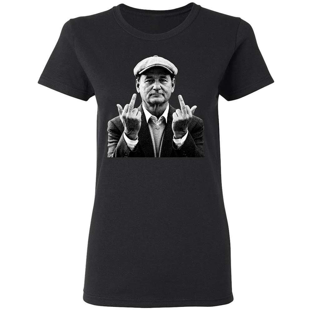 Bill Murray Middle Finger - Black - 1