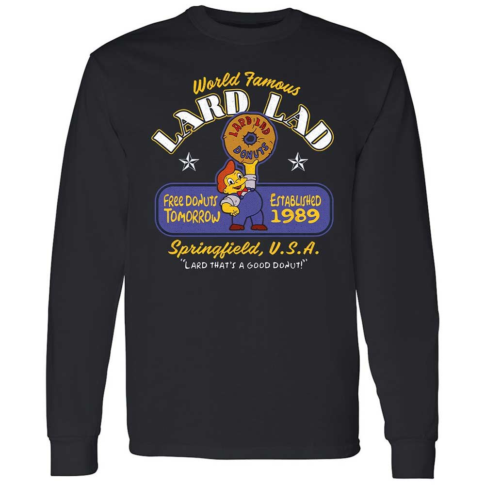 Long Sleeve T-Shirt - XHUFEW1J - Black - 1