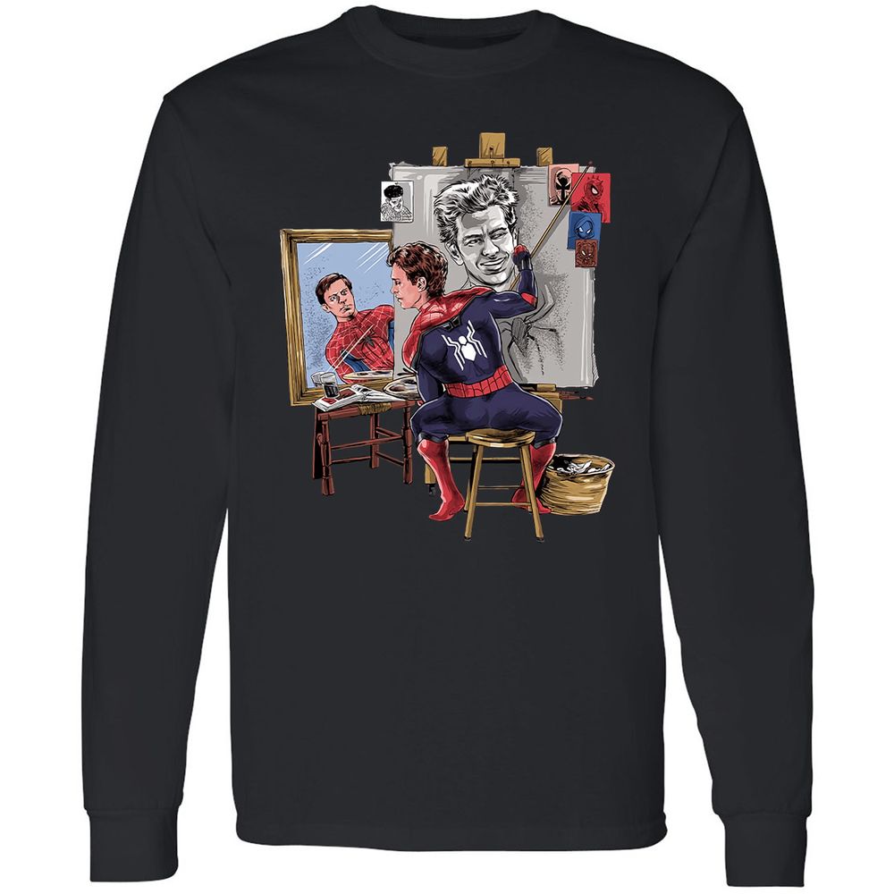 Long Sleeve T-Shirt - P34QQ68W - Black - 1