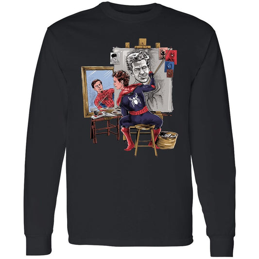 Long Sleeve T-Shirt - P34QQ68W - Black - 1