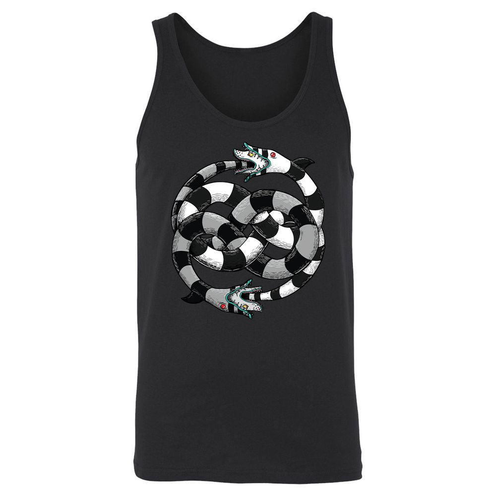 Unisex Jersey Tank - AUHVAXEX - Black - 1