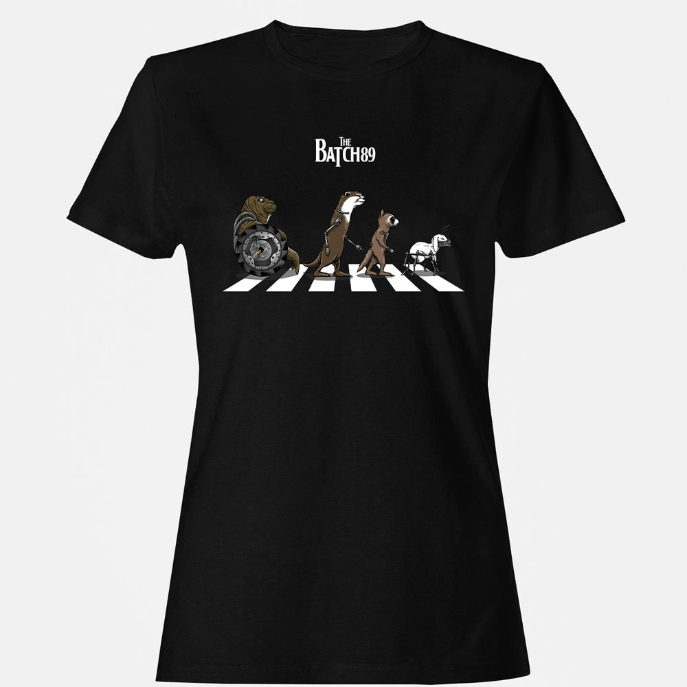 Women's T-Shirt - EEG8U7NA - Black - 1