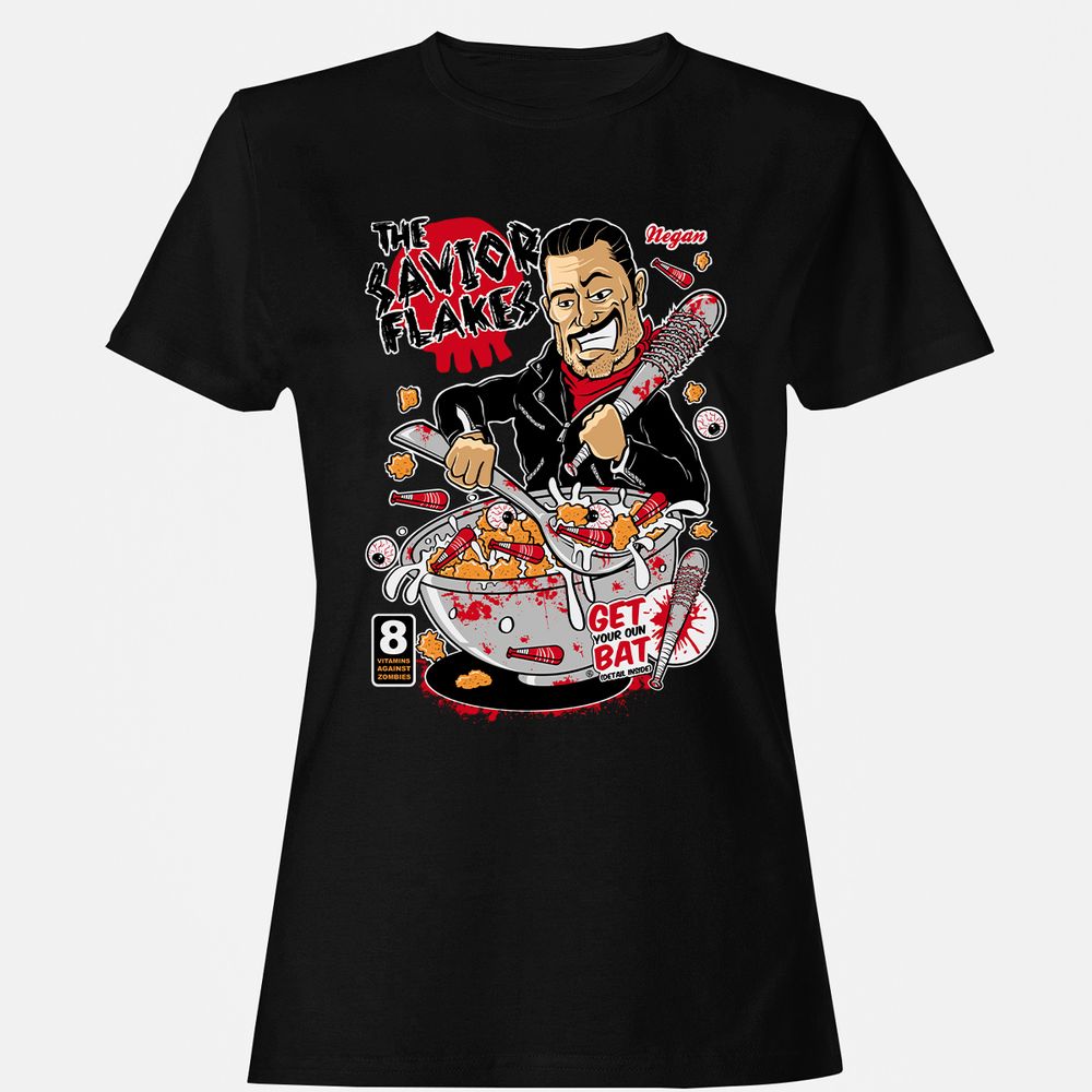 Women's T-Shirt - P6ZBSK4U - Black - 1