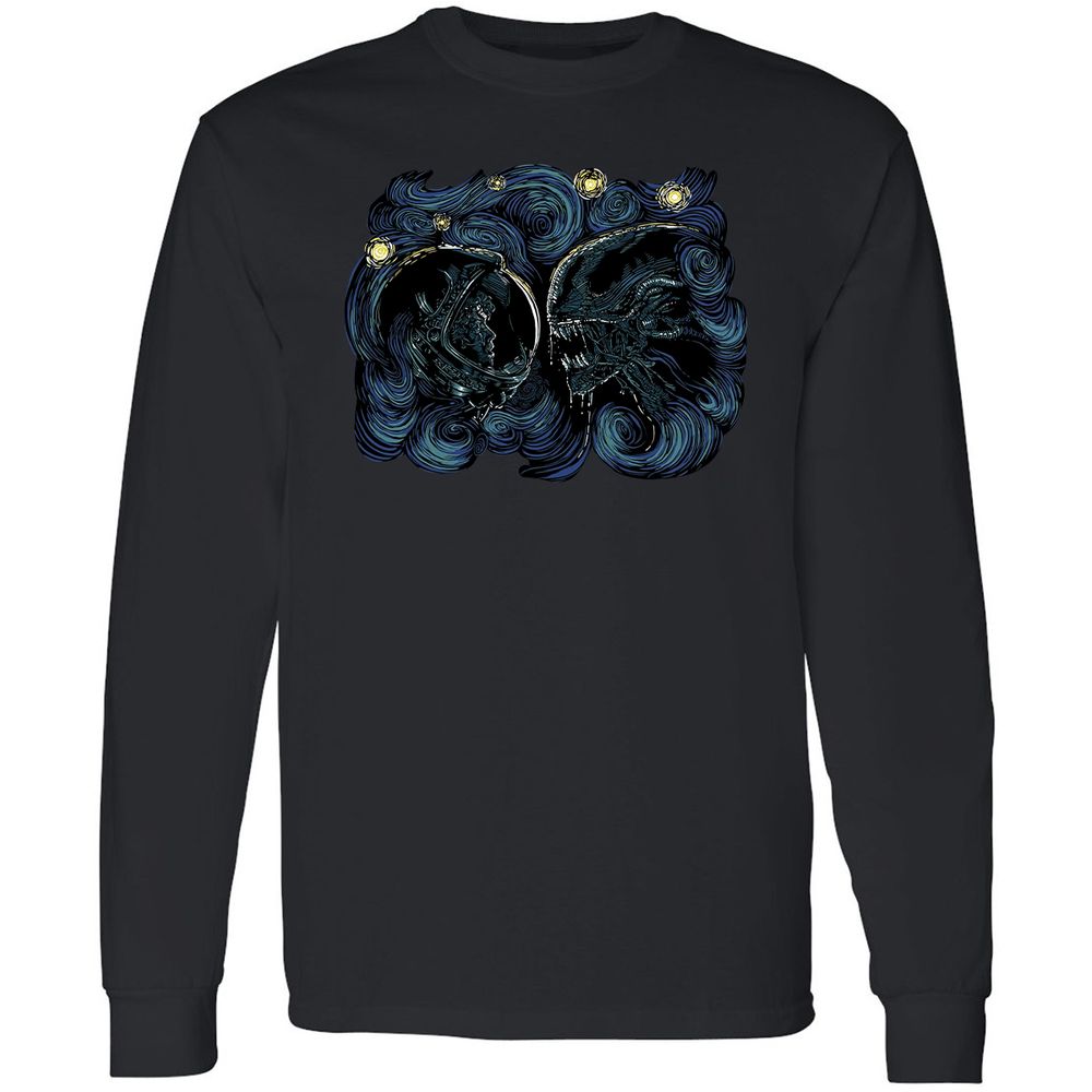 Long Sleeve T-Shirt - 7SWFBD9G - Black - 1