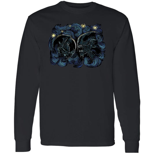 Long Sleeve T-Shirt - 7SWFBD9G - Black - 1