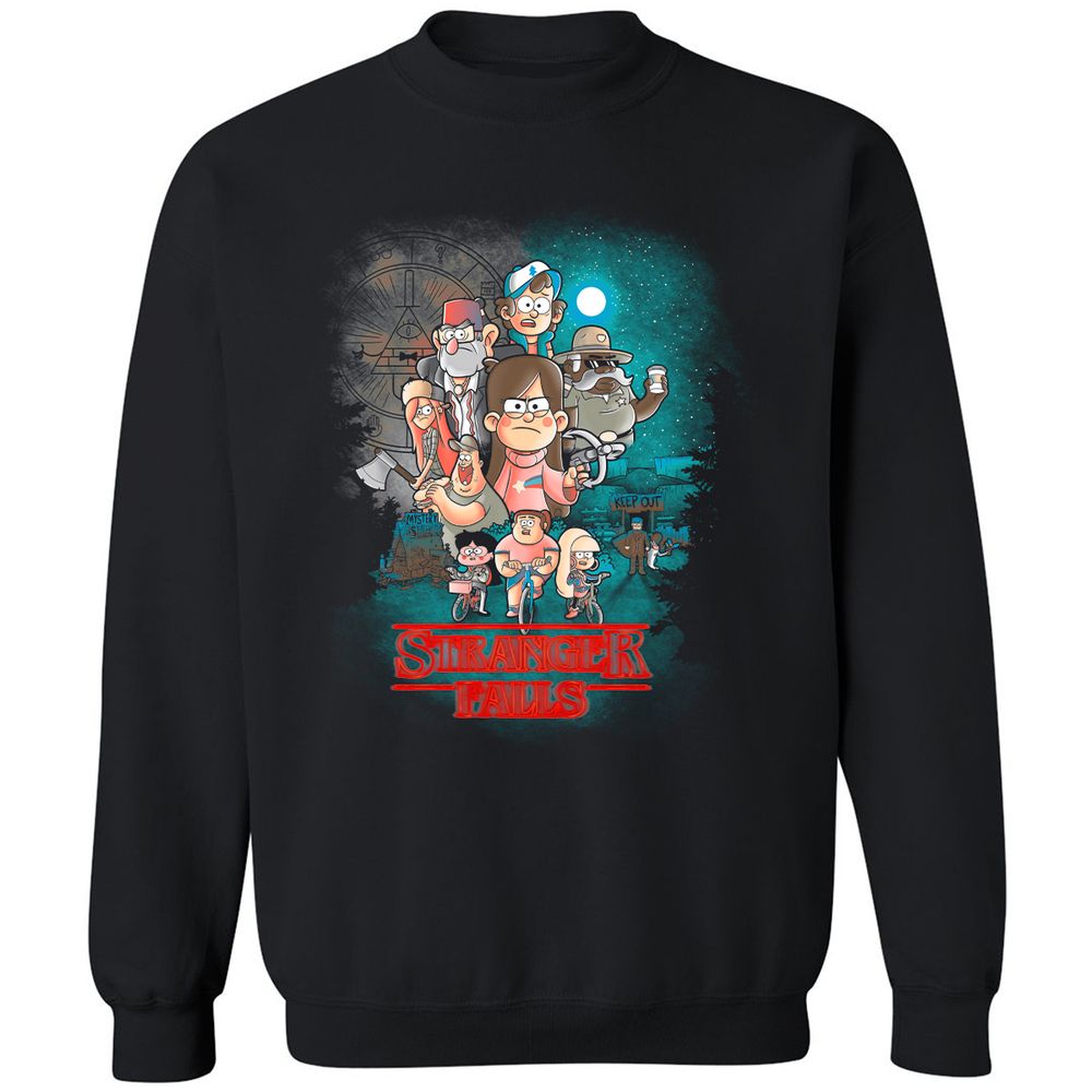 Classic Unisex Sweatshirt - Y1V7QEK6 - Black - 1