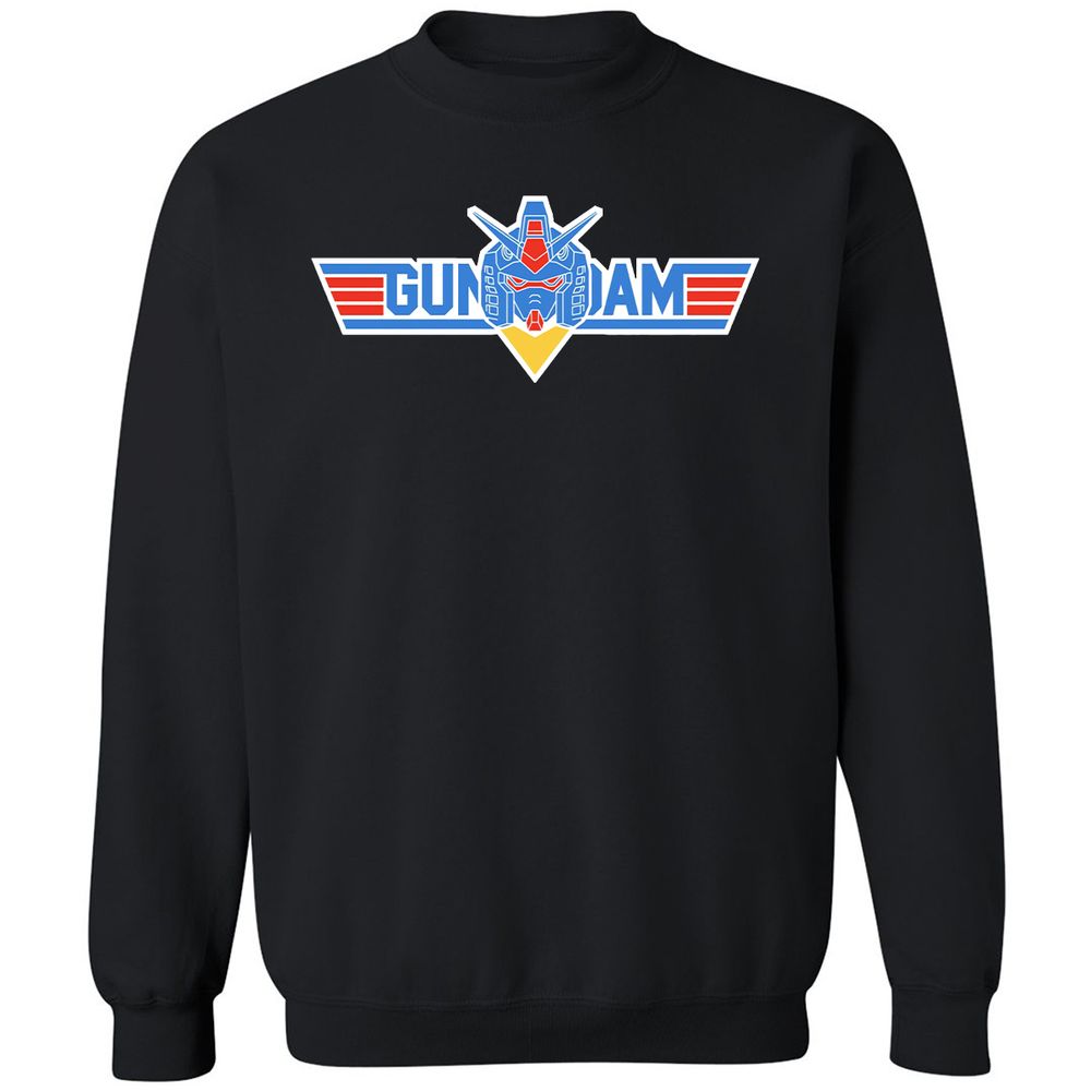 Classic Unisex Sweatshirt - D7HTZLVJ - Black - 1