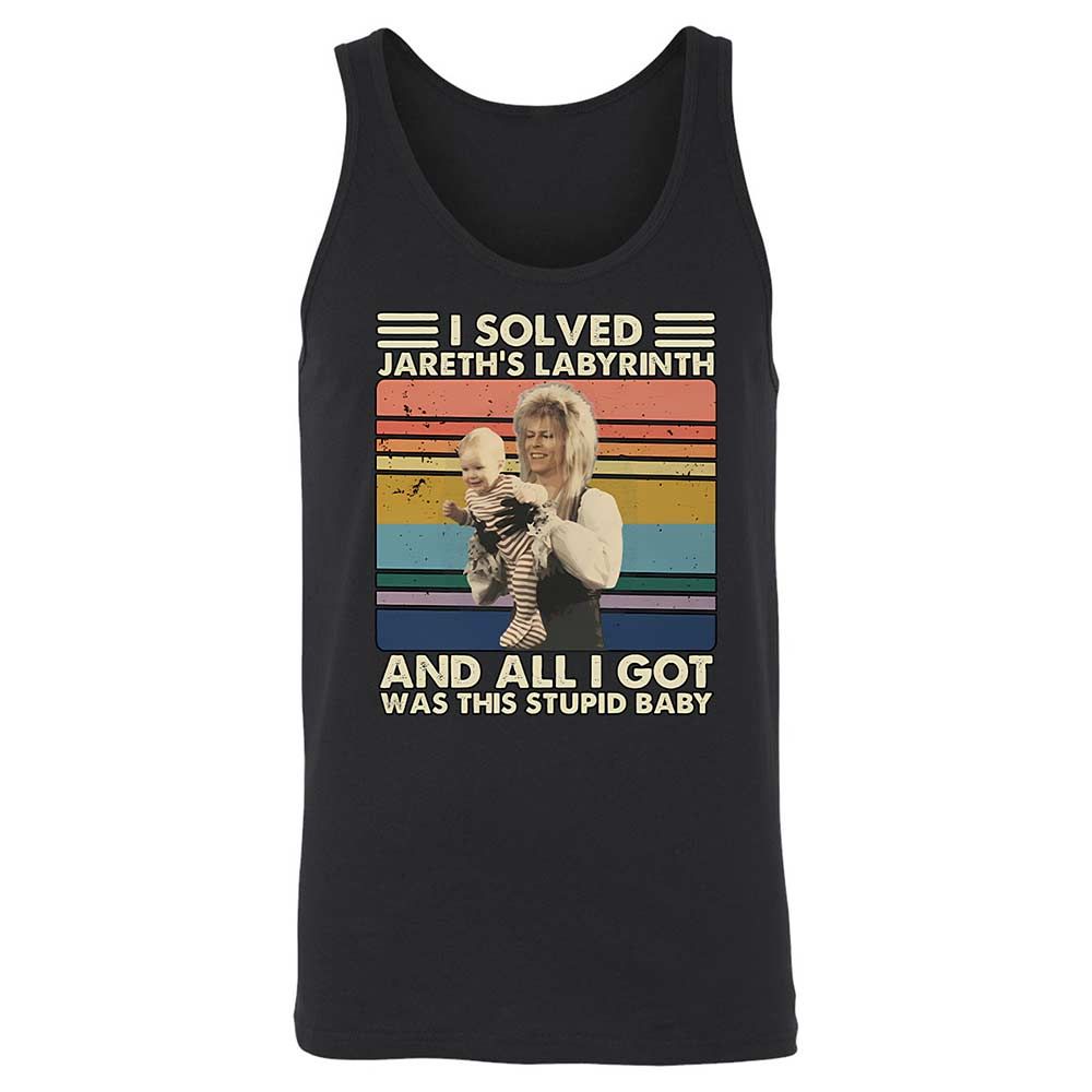 Unisex Jersey Tank - NS65PHQX - Black - 1