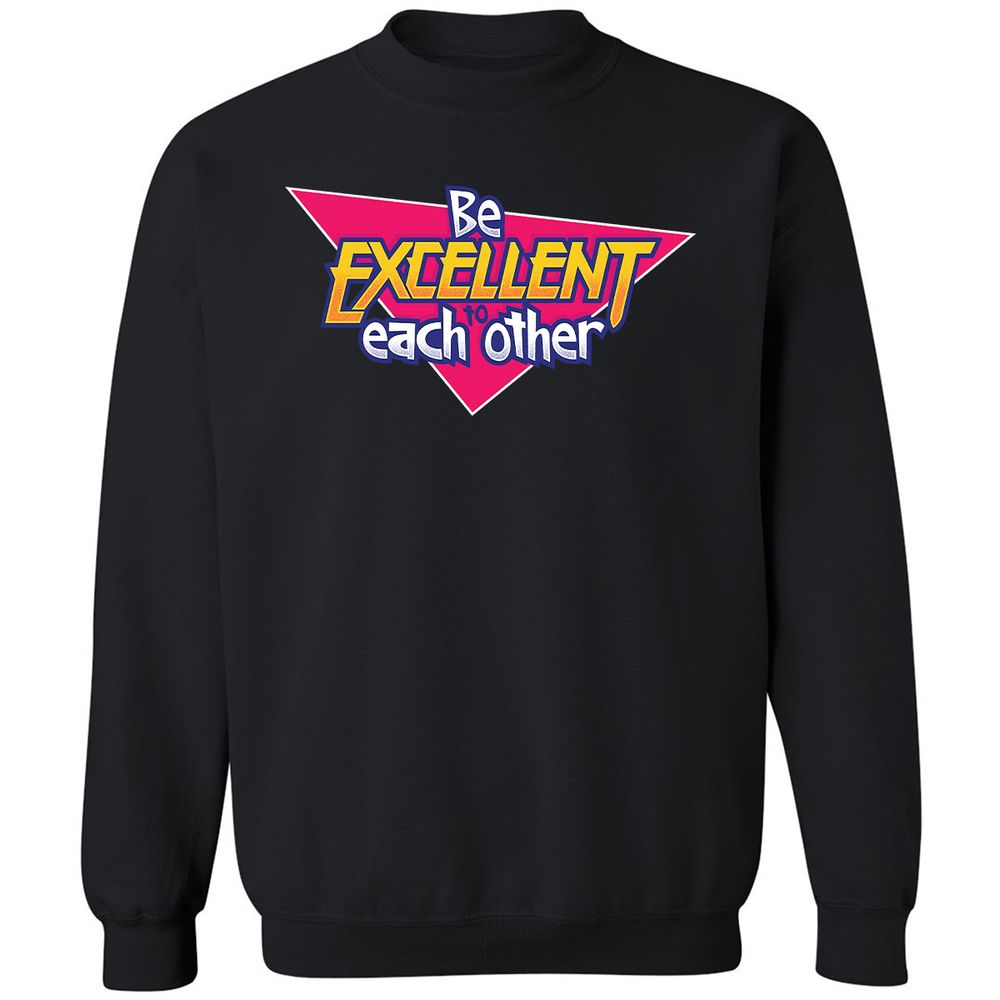Classic Unisex Sweatshirt - W43TK4HK - Black - 1