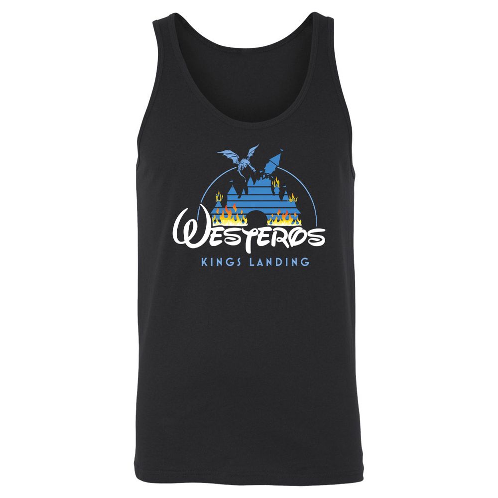 Unisex Jersey Tank - MB63M7G3 - Black - 1