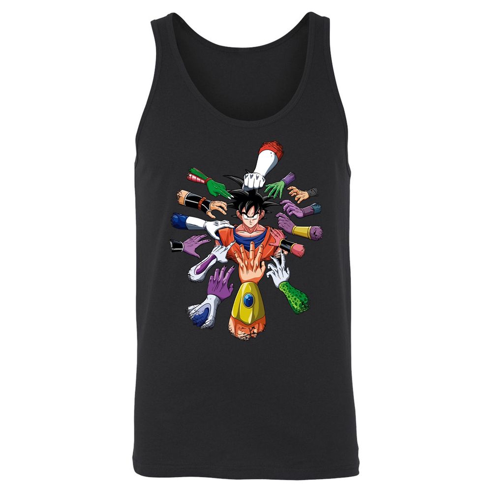 Unisex Jersey Tank - ACTBM738 - Black - 1
