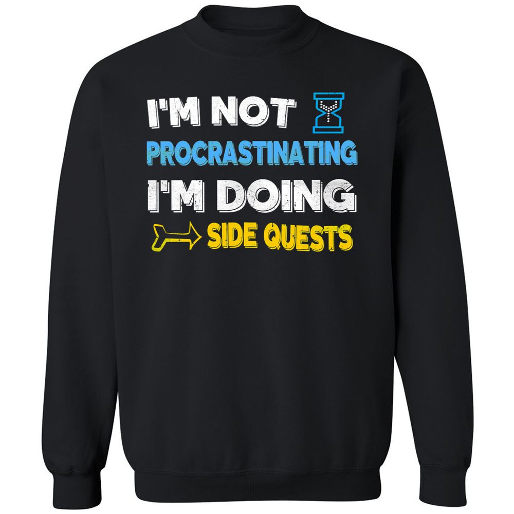 Classic Unisex Sweatshirt - 5DWFD5NR - Black - 1