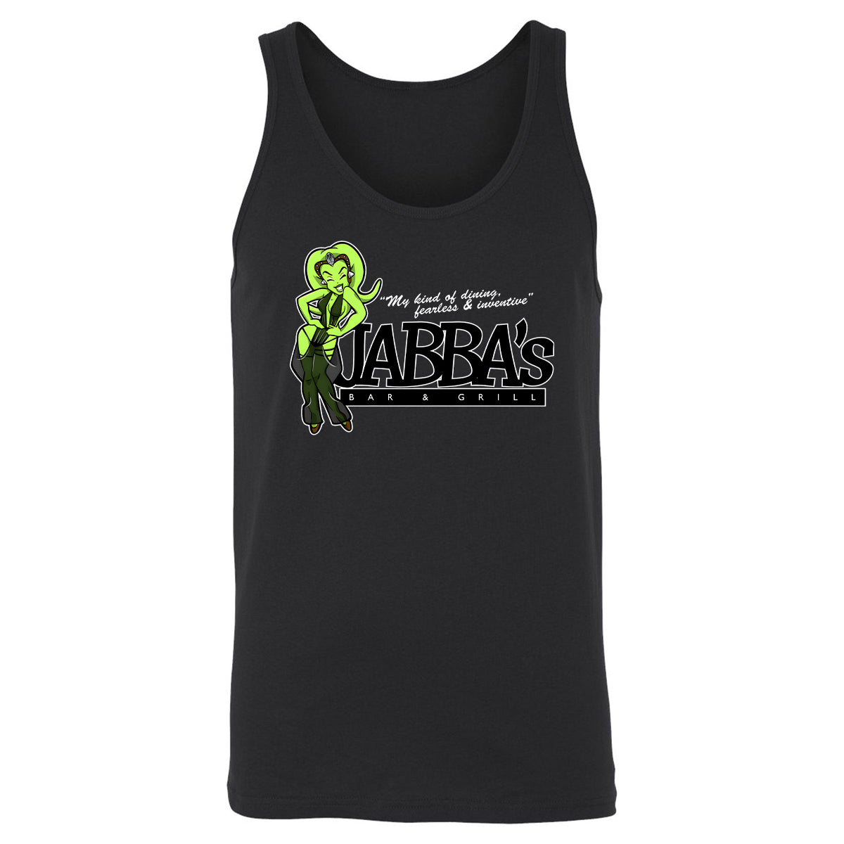 Unisex Jersey Tank - F9XLX9KX - Black - 1