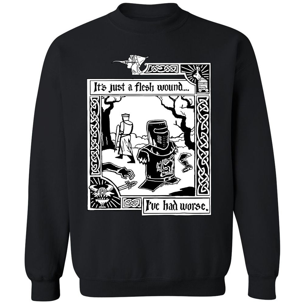 Classic Unisex Sweatshirt - 692L9YA9 - Black - 1