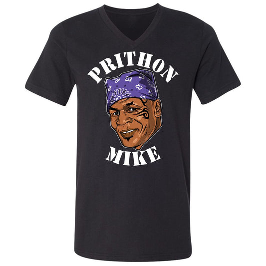 Unisex V-Neck T-Shirt - 8UF29GBM - Black - 1