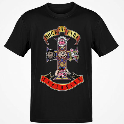Classic Unisex T-Shirt - QVY2L4WZ - Black - 1