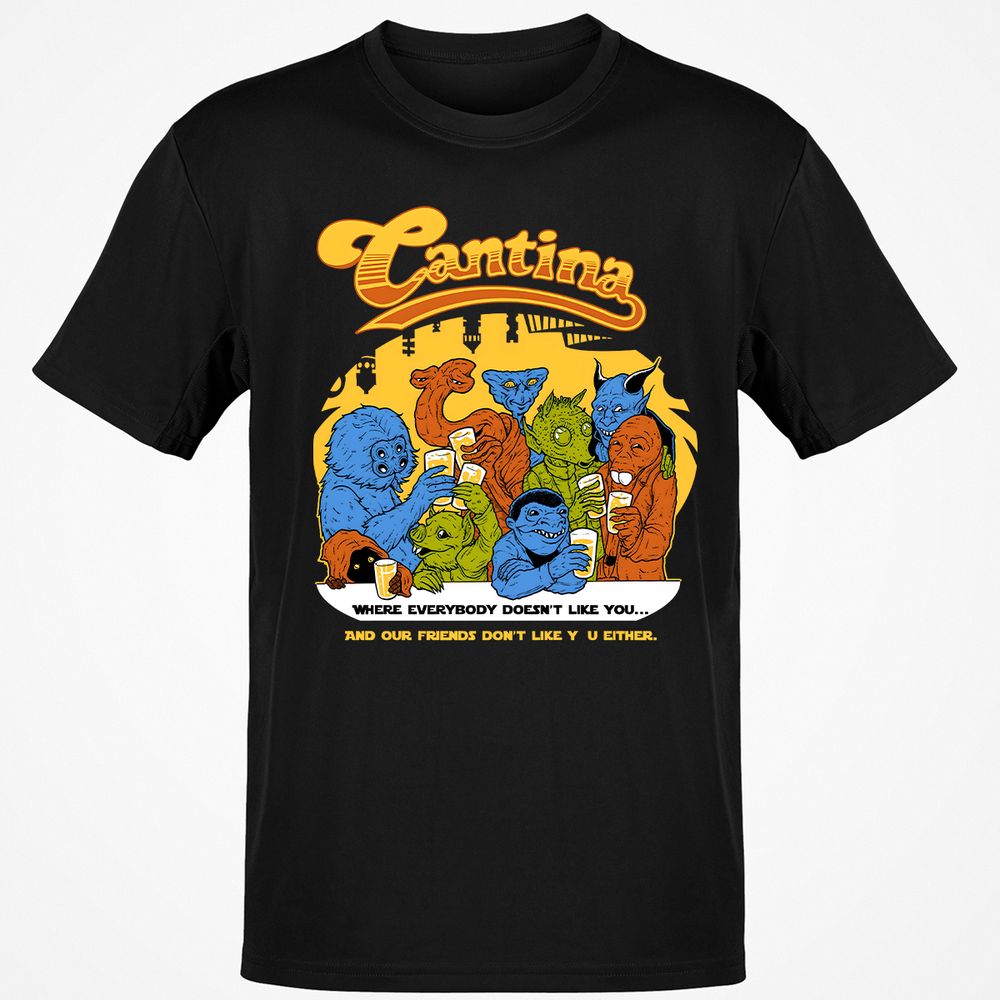 Classic Unisex T-Shirt - 3HPEVGC7 - Black - 1