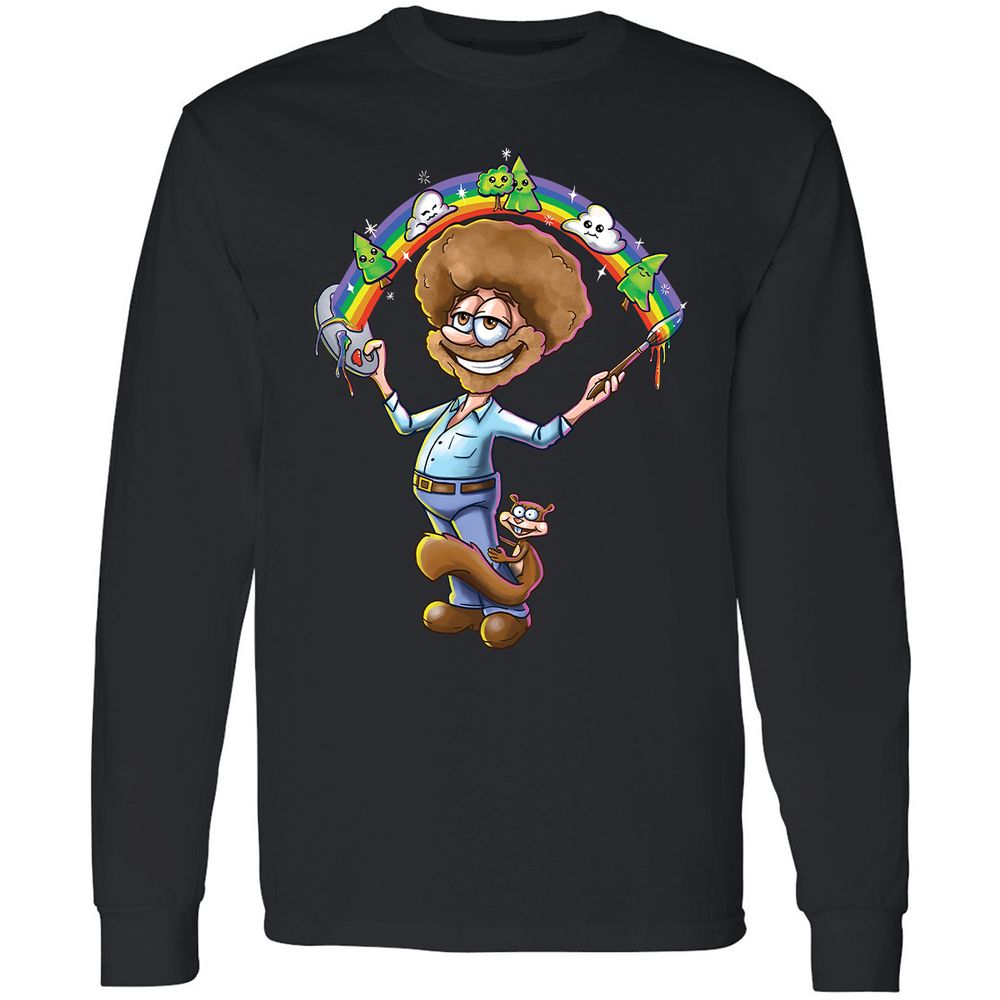 Long Sleeve T-Shirt - BWF3BBCE - Black - 1