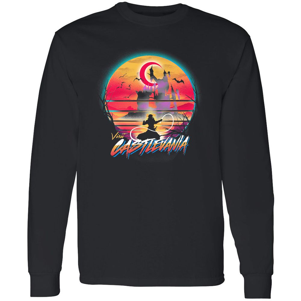 Long Sleeve T-Shirt - MV9KTMZB - Black - 1