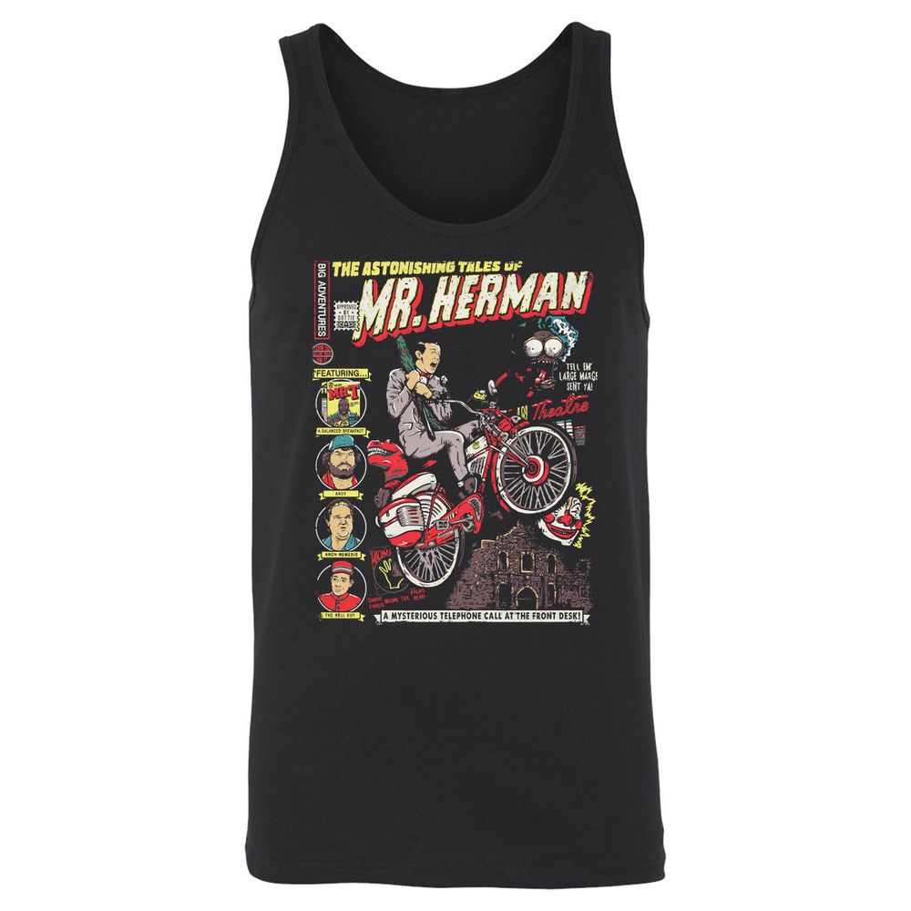 Unisex Jersey Tank - MYEMVLGU - Black - 1
