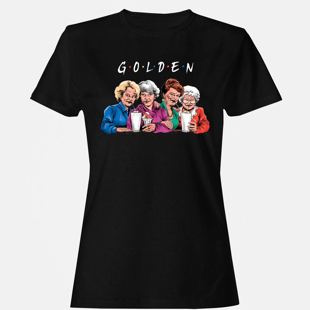 Women's T-Shirt - A5UXB8VQ - Black - 1