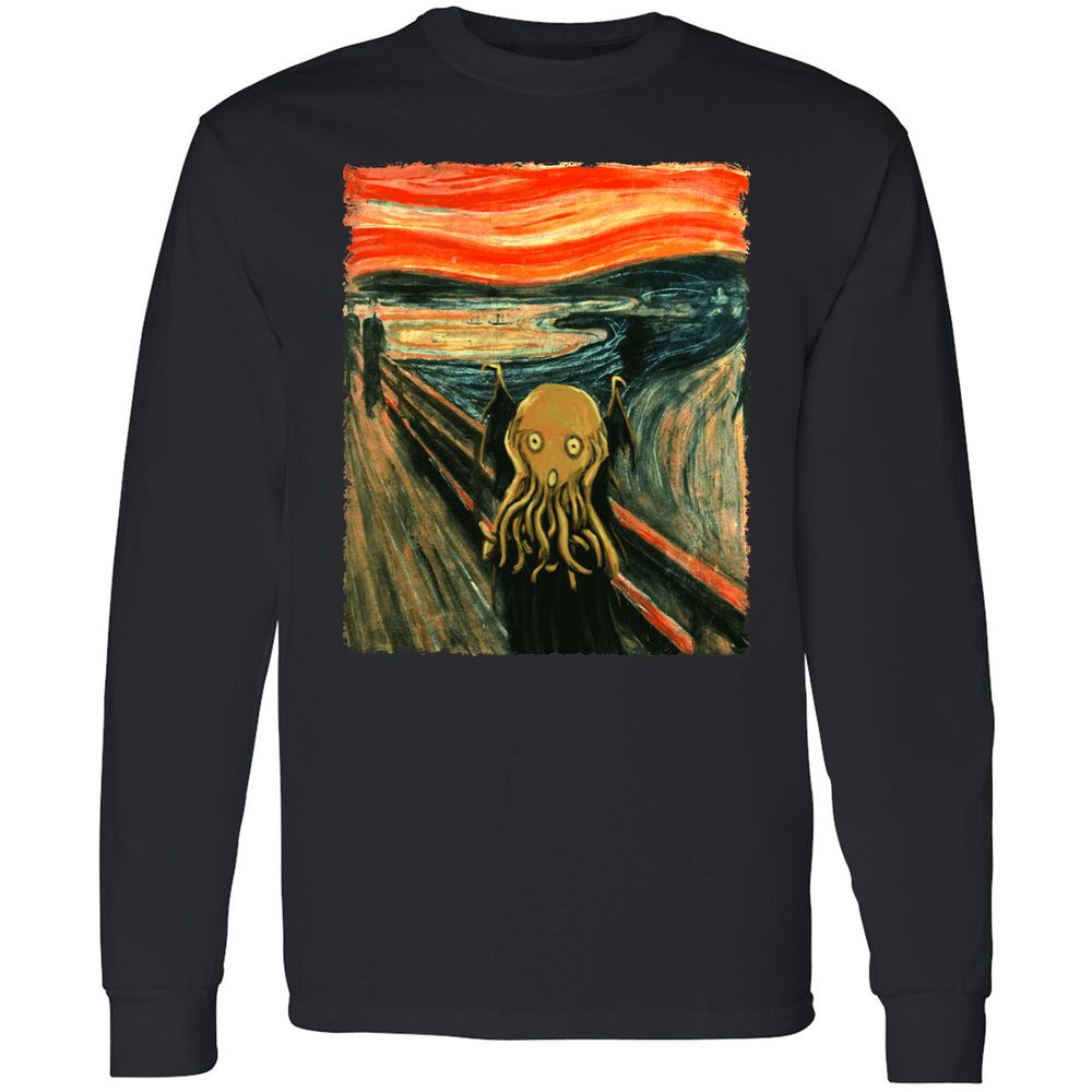 Long Sleeve T-Shirt - 23JHTWQP - Black - 1