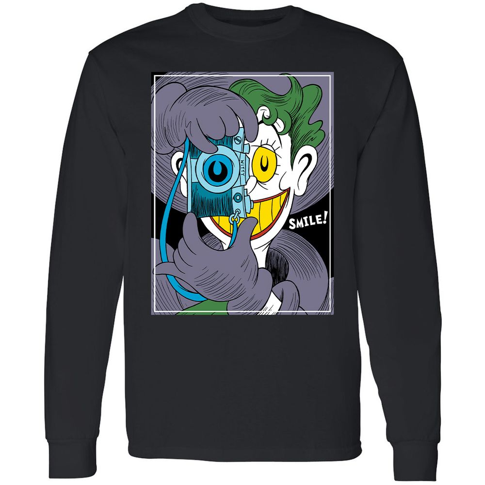 Long Sleeve T-Shirt - LTJMV915 - Black - 1