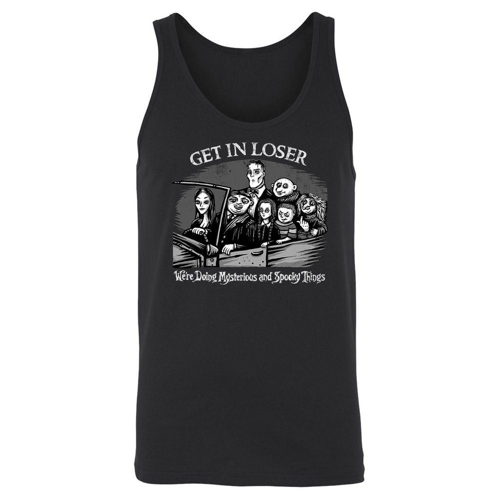 Unisex Jersey Tank - YZKKHZMA - Black - 1