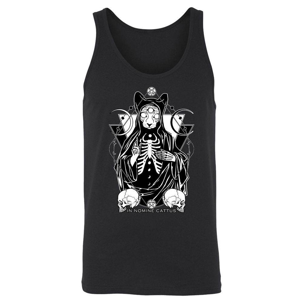 Unisex Jersey Tank - HK4W1XBF - Black - 1