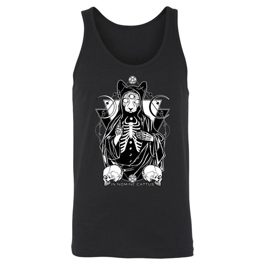Unisex Jersey Tank - HK4W1XBF - Black - 1