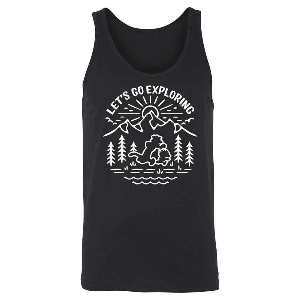 Unisex Jersey Tank - MVV7XKYP - Black - 1